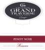 Chateau Grand Traverse Reserve Pinot Noir 2013 Front Label