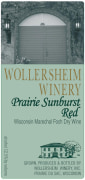 Wollersheim Winery Prairie Sunburst Red 2009  Front Label