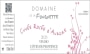 Domaine de la Fouquette Cuvee Rosee D'Aurore 2017  Front Label