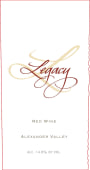 Stonestreet Alexander Mountain Estate Legacy Red 2010  Front Label