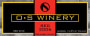 O.S Winery Red 2006  Front Label
