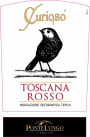 Ponte Lungo Toscana Rosso Curioso 2016 Front Label