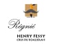 Henry Fessy Beaujolais Regnie 2012  Front Label