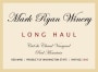 Mark Ryan Long Haul 2006  Front Label