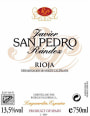 Bodegas Javier San Pedro Rioja Randez Tempranillo 2015  Front Label