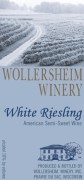 Wollersheim Winery White Riesling 2015  Front Label