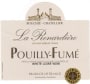 Domaine Bouchie-Chatellier Pouilly-Fume La Renardiere 2019  Front Label
