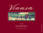 Viansa Winery Barbera 2008  Front Label
