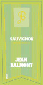 Jean Balmont Sauvignon 2016  Front Label