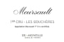 Domaine de Montille Meursault Les Boucheres 1re Cru 2010  Front Label