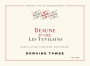 Domaine Tawse Beaune Les Tuvilains Premier Cru 2015  Front Label
