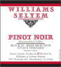 Williams Selyem Estate Vineyard Block 10 - Mass Selection 2014  Front Label