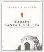 Domaine Santa Giulietta Vin de Corse Rose 2018 Front Label