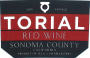 Torial Torial Red Wine Other Red Blends, California 2015 Front Label
