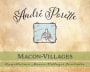 Andre Porette  Macon-Villages 2015 Front Label