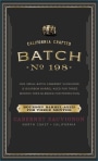 Batch 198 Bourbon Barrel Aged Cabernet Sauvignon 2016  Front Label