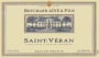 Bouchard Aine & Fils Saint Veran Blanc 2009  Front Label