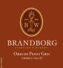 Brandborg Cellars Pinot Gris 2015  Front Label