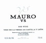 Bodegas Mauro VS Vendimia Seleccionada 2016 Front Label