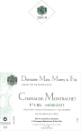 Domaine Marc Morey Chassagne-Montrachet Morgeot Premier Cru 2014  Front Label