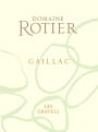Domaine Rotier Les Gravels 2016  Front Label
