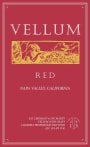 Vellum Wines Red 2013  Front Label