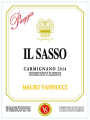 Piaggia Il Sasso Carmignano 2014 Front Label