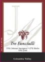 JM Cellars Tre Fanciulli Red 2006 Front Label