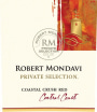 Robert Mondavi Private Selection Coastal Crush Red 2012  Front Label