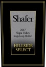 Shafer Hillside Select Cabernet Sauvignon (3 Liter Bottle) 2017  Front Label