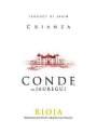 Conde de Jauregui Rioja Crianza 2009  Front Label