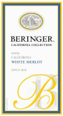 Beringer White Merlot 2009  Front Label
