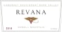 Revana Cold Springs Vineyard Cabernet Sauvignon 2014  Front Label
