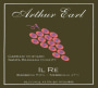 Arthur Earl Winery Carrari Vineyard Il Re 2007  Front Label