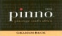 Graham Beck Robertson Pinno Pinotage 2002  Front Label