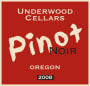Underwood Pinot Noir 2008 Front Label