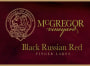 McGregor Vineyard & Winery Black Russian Red 2014  Front Label