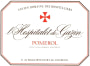 Chateau Gazin L'Hospitalet de Gazin 2016  Front Label