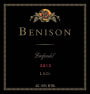 Benison  2013  Front Label