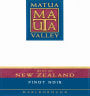 Matua Marlborough Pinot Noir 2004  Front Label
