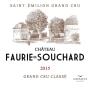 Chateau Faurie de Souchard Saint-Emilion Grand Cru 2015  Front Label
