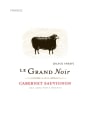 Le Grand Noir Cabernet Sauvignon 2014  Front Label