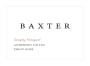 Baxter Langley Vineyard Pinot Noir 2014  Front Label