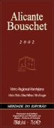 Herdade Do Esporao Alicante Bouschet 2002  Front Label