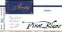 Amity Pinot Blanc 2003  Front Label