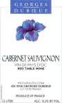 Duboeuf Cabernet Sauvignon 2004  Front Label