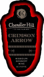 Chandler Hill Vineyards Crimson Arrow 2013 Front Label