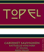 Topel Winery Battuello Vineyard Cabernet Sauvignon 2010  Front Label