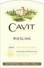 Cavit Provincia di Pavia Riesling 2016  Front Label