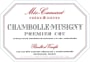 Domaine Meo-Camuzet Chambolle Musigny Premier Cru 2016  Front Label